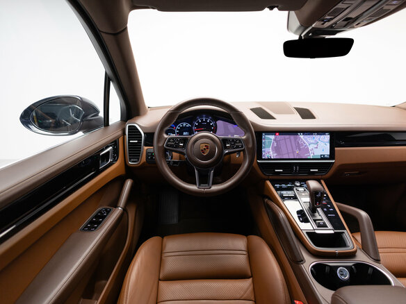 2018 Porsche Cayenne III, синий, 6190000 рублей - вид 12