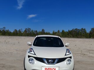 2017 Nissan Juke I Рестайлинг, белый, 1500000 рублей, вид 5