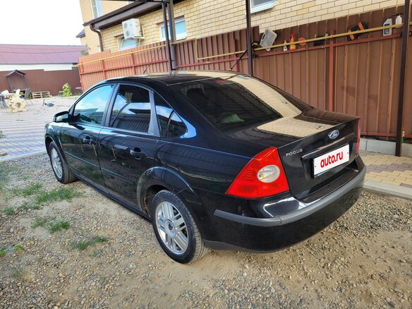 2007 Ford Focus II, чёрный, 560000 рублей - вид 6