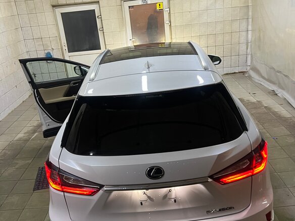 2017 Lexus RX 450h IV, белый, 4550000 рублей - вид 5