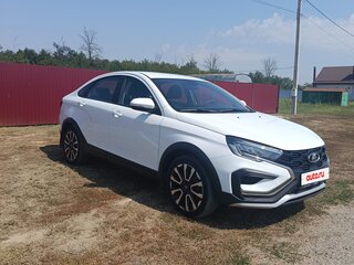 2023 Lada (ВАЗ) Vesta Cross I Рестайлинг (NG), белый, 1450000 рублей, вид 4