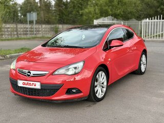 2012 Opel Astra GTC J Рестайлинг, красный, 610000 рублей, вид 1