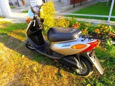 2012 Yamaha Jog, серебристый, 105000 рублей, вид 3