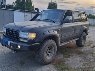 1995 Toyota Land Cruiser 80 Series Рестайлинг, зелёный, 1450000 рублей, вид 1