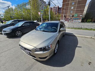 2008 Mitsubishi Lancer X, бежевый, 690000 рублей, вид 3