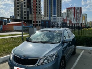2012 Kia Rio 5-speed III, голубой, 750000 рублей, вид 2