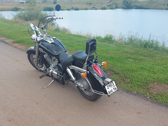 2006 Honda Shadow 750, чёрный, 450000 рублей - вид 12