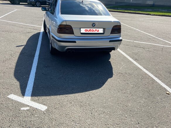 2003 BMW 5 серии 525i IV (E39) Рестайлинг, серебристый, 1000000 рублей - вид 6