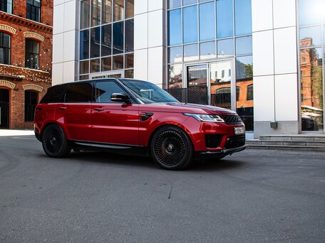2021 Land Rover Range Rover Sport II Рестайлинг, красный, 5990000 рублей, вид 3