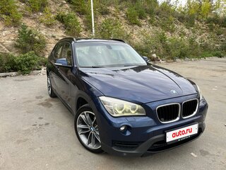 2012 BMW X1 20i I (E84) Рестайлинг, синий, 1780000 рублей, вид 1