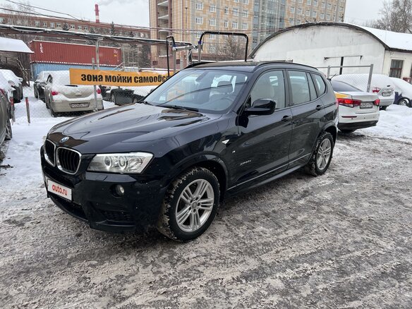 2012 BMW X3 20d xDrive II (F25), синий, 2750000 рублей - вид 12