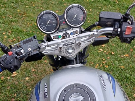 2001 Honda CB 400 Super Four, серебристый, 299000 рублей, вид 2