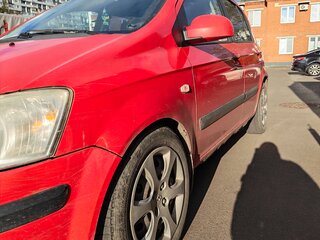 2005 Hyundai Getz I, красный, 380000 рублей, вид 2