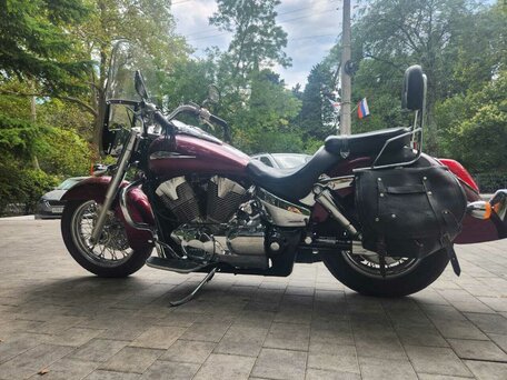 2007 Honda VTX 1300, пурпурный, 650000 рублей, вид 5
