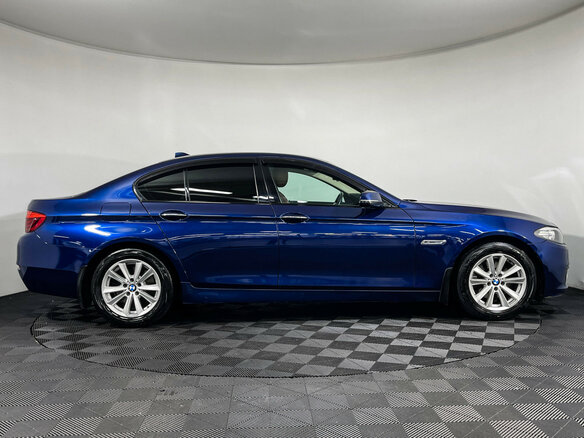 2015 BMW 5 серии 520i VI (F10/F11/F07) Рестайлинг, синий - вид 5