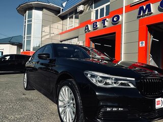 2016 BMW 7 серии Long 730Ld xDrive VI (G11/G12), чёрный, 4200000 рублей, вид 1
