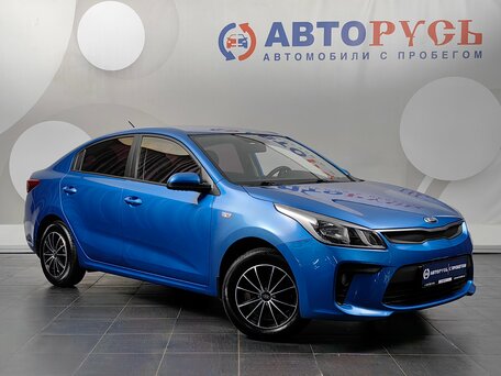 2017 Kia Rio IV, синий, 1213000 рублей, вид 1