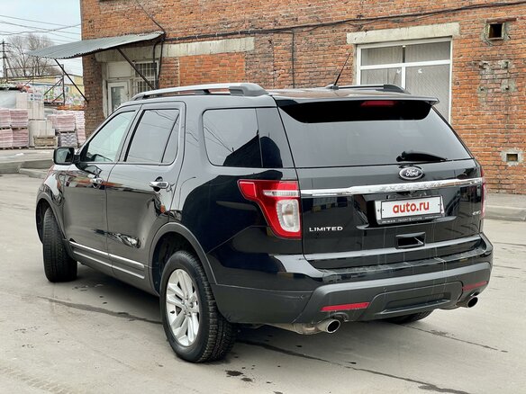 2014 Ford Explorer V, чёрный, 1500000 рублей - вид 6