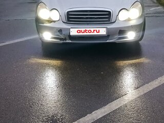 2005 Hyundai Sonata ТагАЗ IV (EF) Рестайлинг, серебристый, 420000 рублей, вид 1
