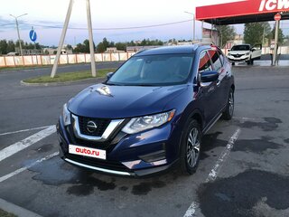 2018 Nissan Rogue II Рестайлинг, синий, 1780000 рублей, вид 1