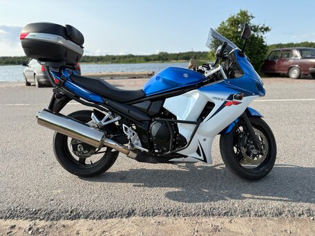 2012 Suzuki GSX 650F, синий, 550000 рублей, вид 2