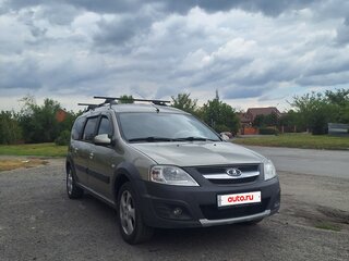 2017 Lada (ВАЗ) Largus Cross I, серый, 1100000 рублей, вид 2