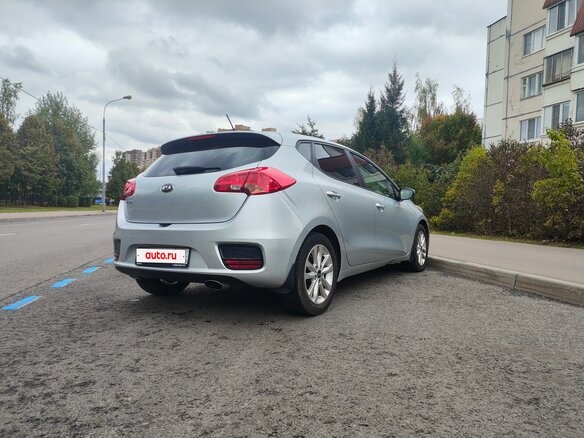 2016 Kia Ceed II Рестайлинг, серебристый, 1199000 рублей - вид 3