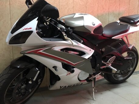 2012 Yamaha YZF-R6, белый, 650000 рублей, вид 2