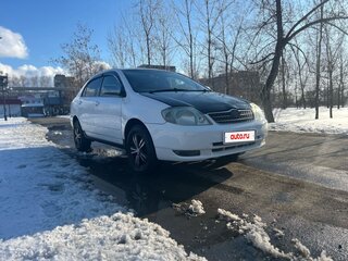 2001 Toyota Corolla IX (E120, E130), белый, 410000 рублей, вид 3