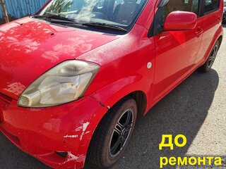 2009 Toyota Passo I (C10), красный, 435000 рублей, вид 2