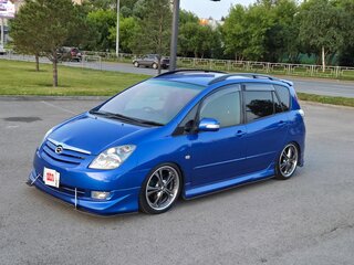 2002 Toyota Corolla Spacio II, синий, 750000 рублей, вид 2