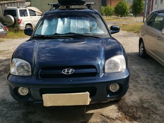 2008 Hyundai Santa Fe Classic Classic, синий, 650000 рублей, вид 2