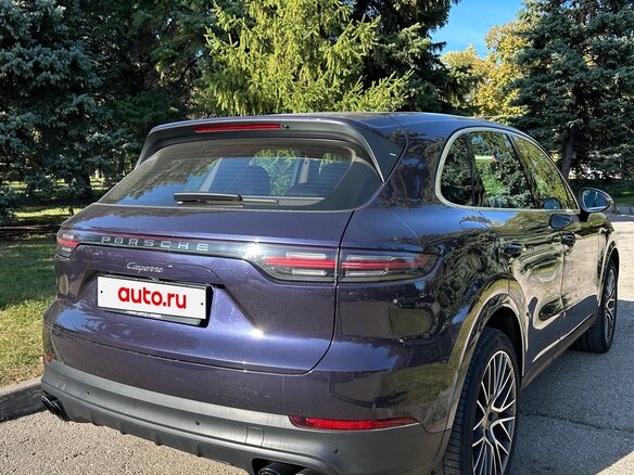 2019 Porsche Cayenne III, фиолетовый, 7750000 рублей - вид 5