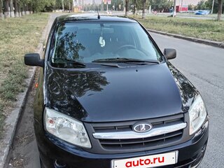 2012 Lada (ВАЗ) Granta I, чёрный, 380000 рублей, вид 4