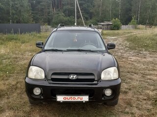 2003 Hyundai Santa Fe I, чёрный, 320000 рублей, вид 3