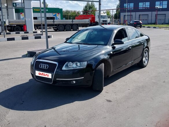 2004 Audi A6 III (C6), чёрный, 630000 рублей