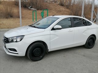 2016 Lada (ВАЗ) Vesta I, белый, 700000 рублей, вид 4