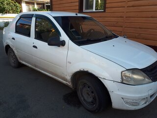 2011 Renault Logan I Рестайлинг, белый, 220000 рублей, вид 1