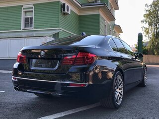 2016 BMW 5 серии 530d xDrive VI (F10/F11/F07) Рестайлинг, чёрный, 2950000 рублей, вид 4