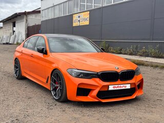 2017 BMW 5 серии M550i xDrive VII (G30/G31/G38), оранжевый, 5000000 рублей, вид 1