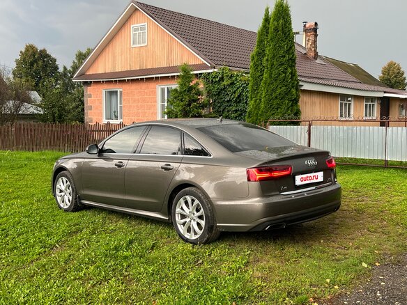 2015 Audi A6 IV (C7) Рестайлинг, серый, 1990000 рублей - вид 10