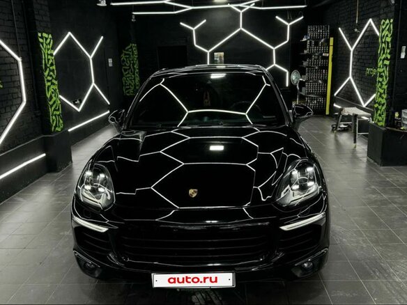 2014 Porsche Cayenne Diesel II Рестайлинг (958), чёрный - вид 5
