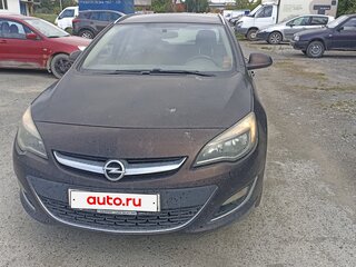 2012 Opel Astra J Рестайлинг, коричневый, 850000 рублей, вид 2