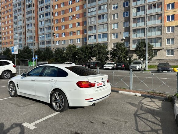 2015 BMW 4 серии Gran Coupe 420i F32/F33/F36, белый, 1850000 рублей - вид 2
