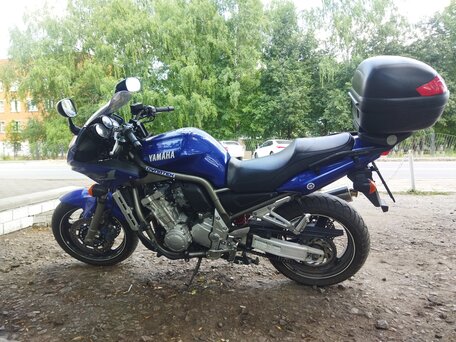 2001 Yamaha FZS1000 Fazer, синий, 400000 рублей, вид 3