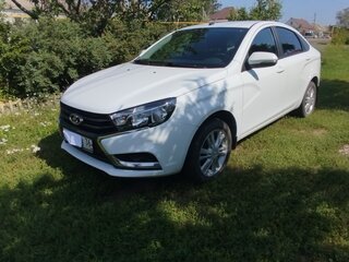 2019 Lada (ВАЗ) Vesta I, белый, 1100000 рублей, вид 1