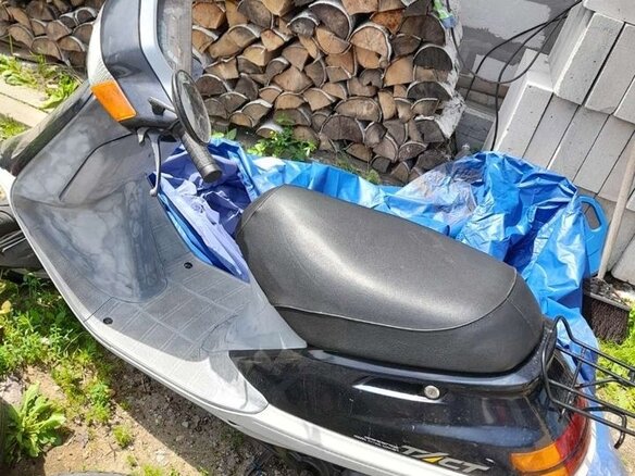 1996 Honda Tact, синий, 50000 рублей - вид 6