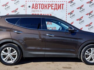 2017 Hyundai Santa Fe III Рестайлинг, коричневый, 2230000 рублей, вид 3