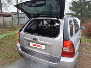 2008 Kia Sportage II Рестайлинг, серебристый, 800000 рублей, вид 5