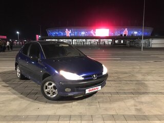 2003 Peugeot 206, синий, 380000 рублей, вид 4